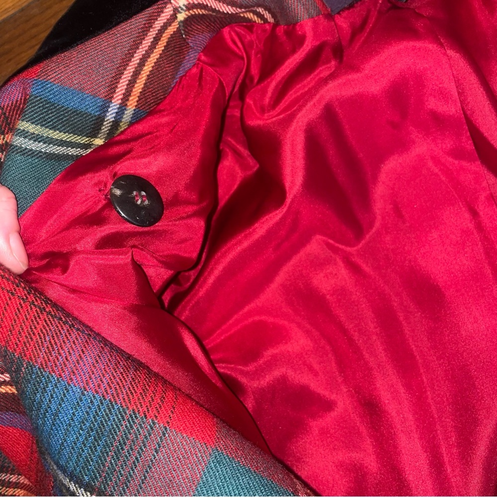 Ralph Lauren vintage 80s rare Tartan blazer size 10 - Picture 7 of 16